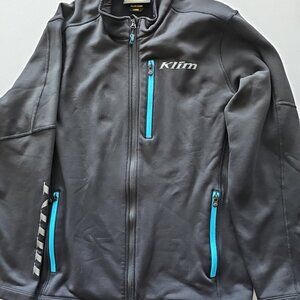 KLIM Fleece Lined Mid Layer Zip Jacket Men’s | Size: L | Racing Motor Bikes